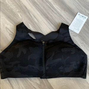 Lulu lemon Enlite Zip front bra